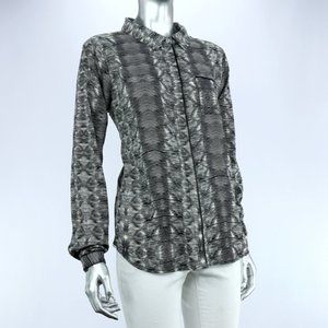 Olive & Oak Blouse with Very Cool Pattern